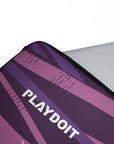 Laptop sleeve with the Pachuca 2026-27 Goalkeeper football shirt design by RIPA Football