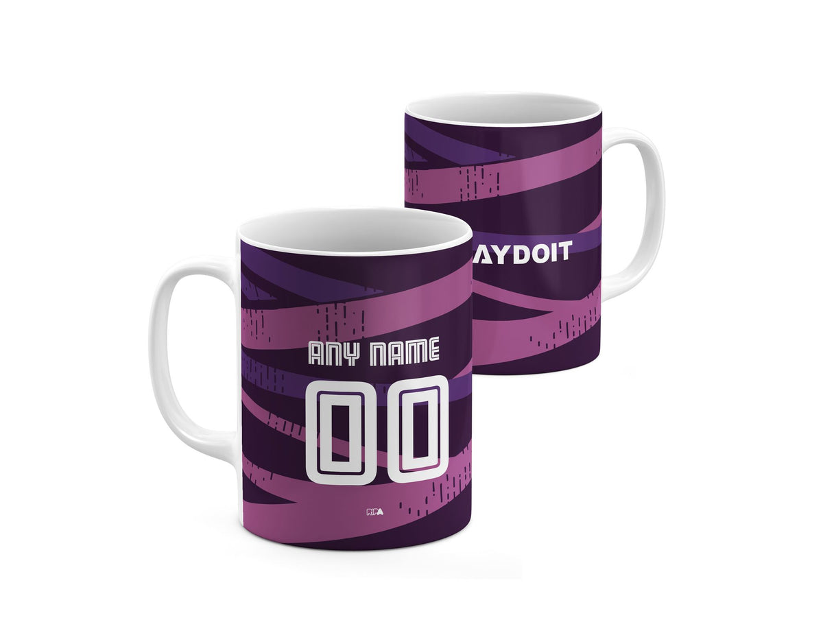 Mug with the Pachuca 2026-27 Goalkeeper football shirt design by RIPA Football