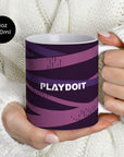 Mug with the Pachuca 2026-27 Goalkeeper football shirt design by RIPA Football