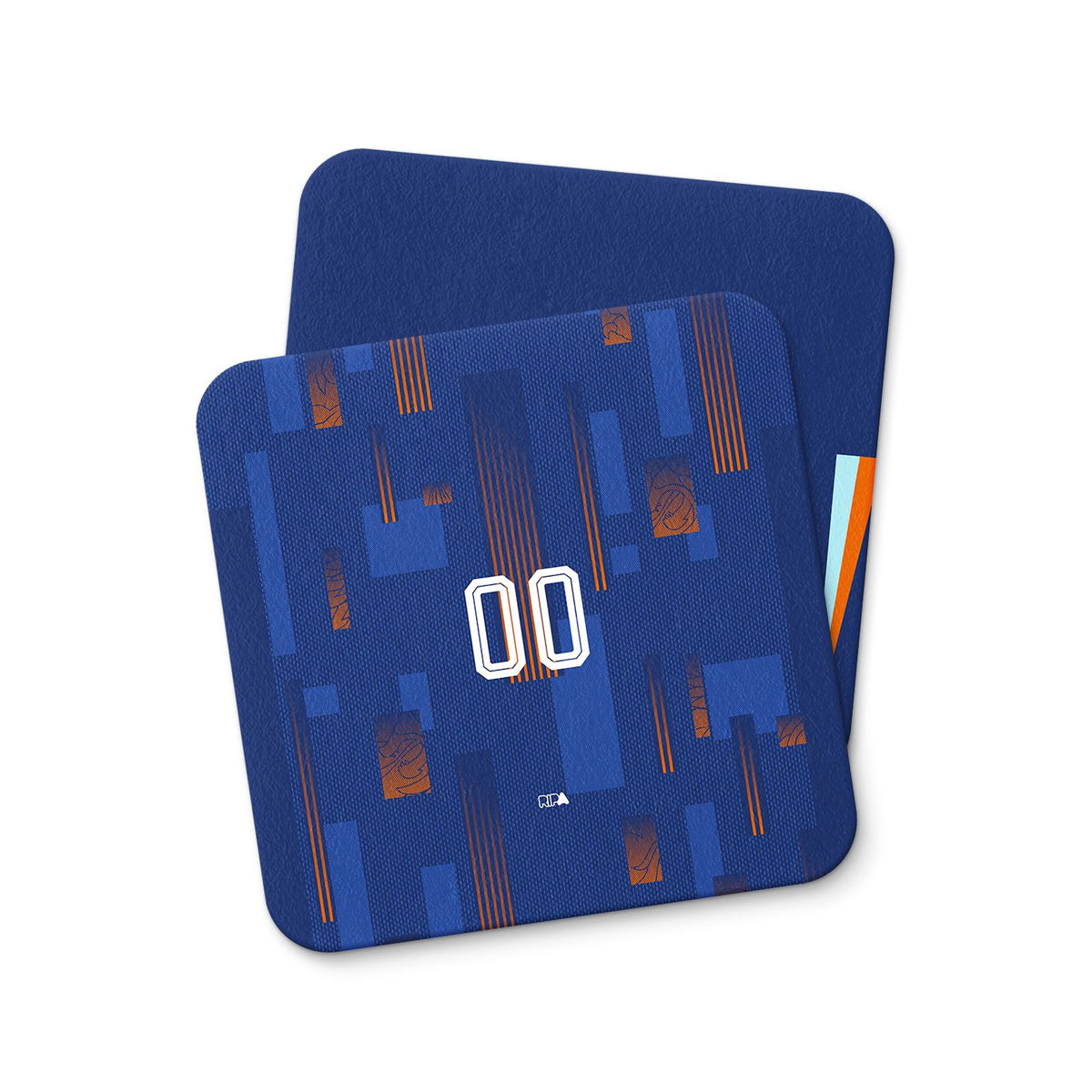 Coaster with the Netherlands 2024 Away football shirt design by RIPA Football