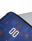 Laptop sleeve with the Netherlands 2024 Away football shirt design by RIPA Football