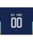 Mouse pad with the Netherlands 2024 Away football shirt design by RIPA Football