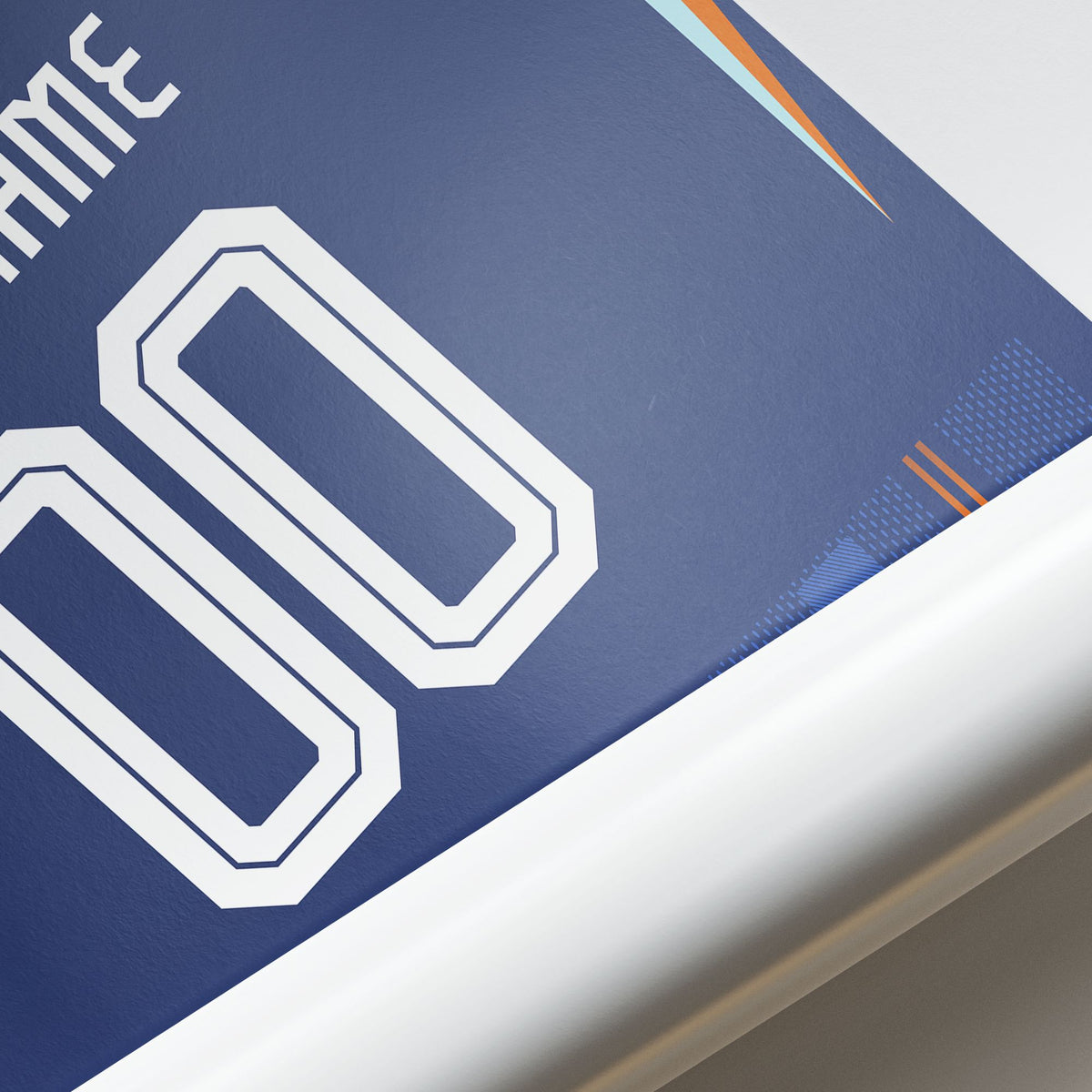 Print with the Netherlands 2024 Away football shirt design by RIPA Football