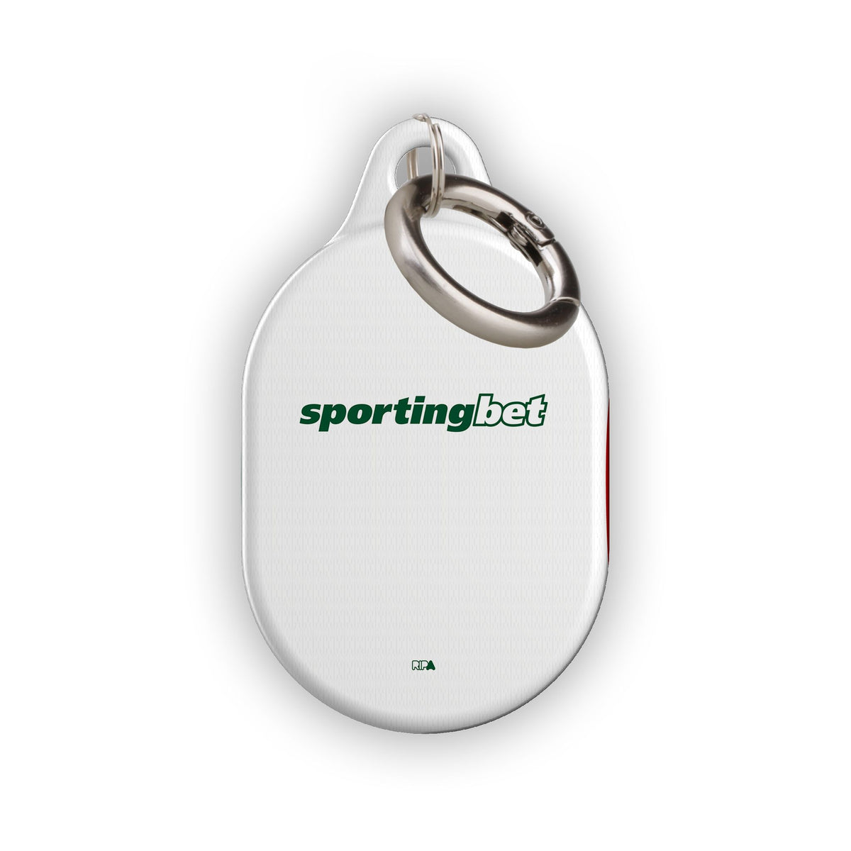 AirTag holder with the Palmeiras 2026 Away football shirt design by RIPA Football