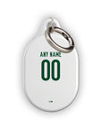 AirTag holder with the Palmeiras 2026 Away football shirt design by RIPA Football