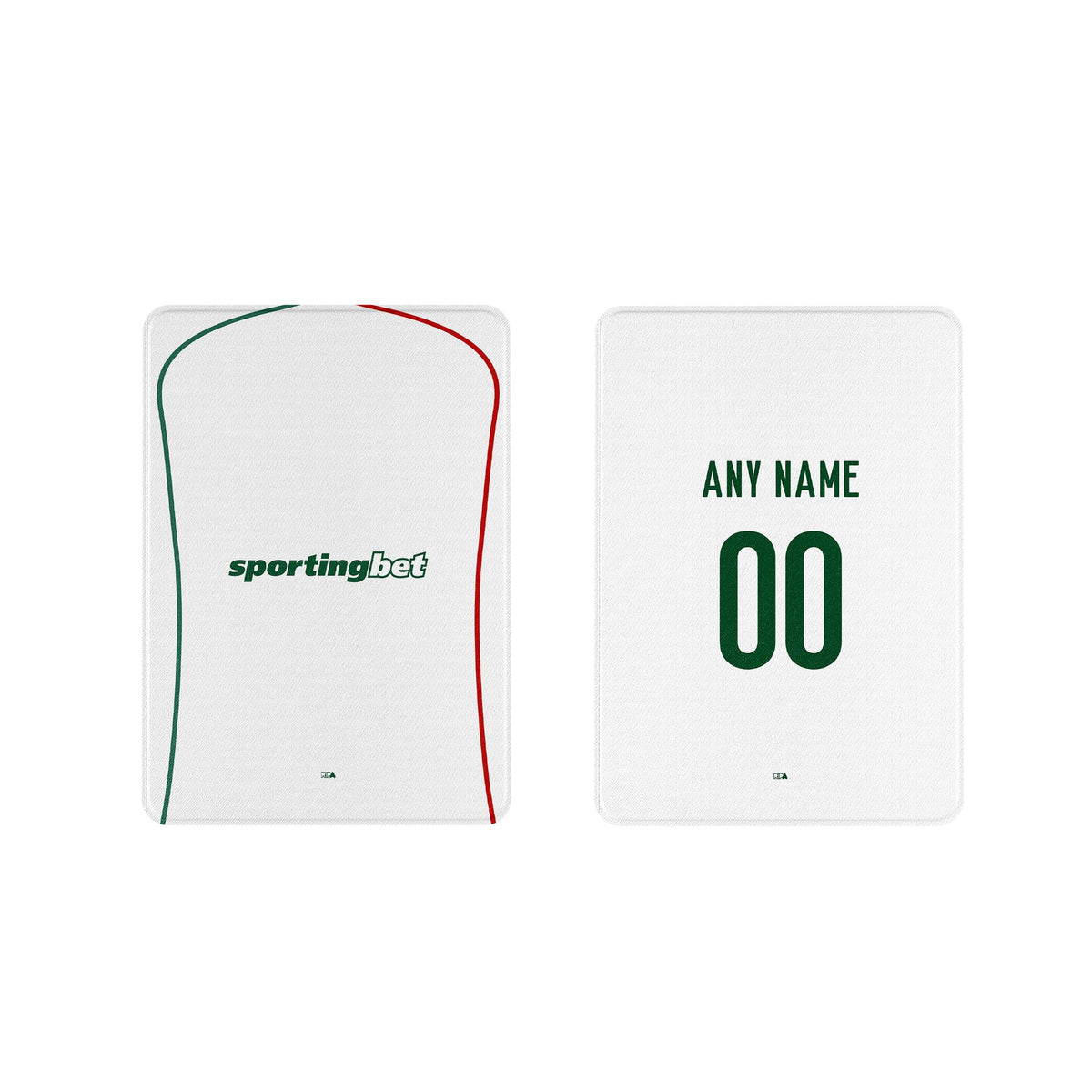 iPad case with the Palmeiras 2026 Away football shirt design by RIPA Football