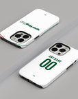 Phone case with the Palmeiras 2026 Away football shirt design by RIPA Football