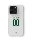 Phone case with the Palmeiras 2026 Away football shirt design by RIPA Football