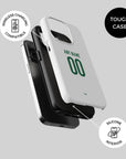Phone case with the Palmeiras 2026 Away football shirt design by RIPA Football