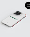 Phone case with the Palmeiras 2026 Away football shirt design by RIPA Football