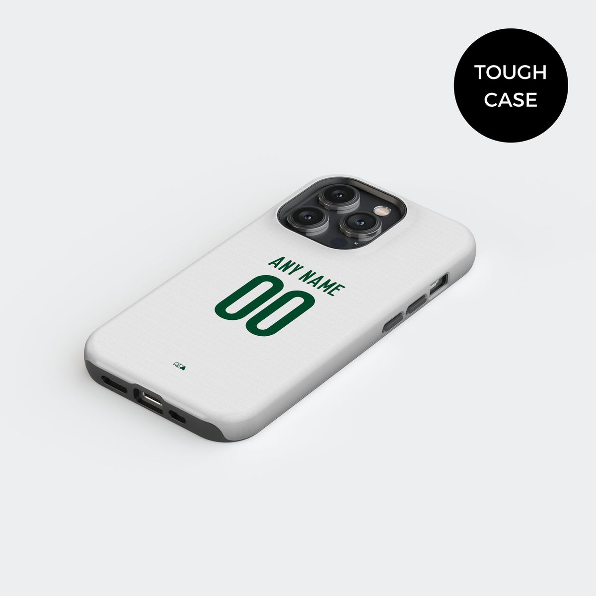 Phone case with the Palmeiras 2026 Away football shirt design by RIPA Football