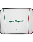Laptop sleeve with the Palmeiras 2026 Away football shirt design by RIPA Football