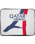 Laptop sleeve with the Paris Saint Germain 2025-26 Away football shirt design by RIPA Football