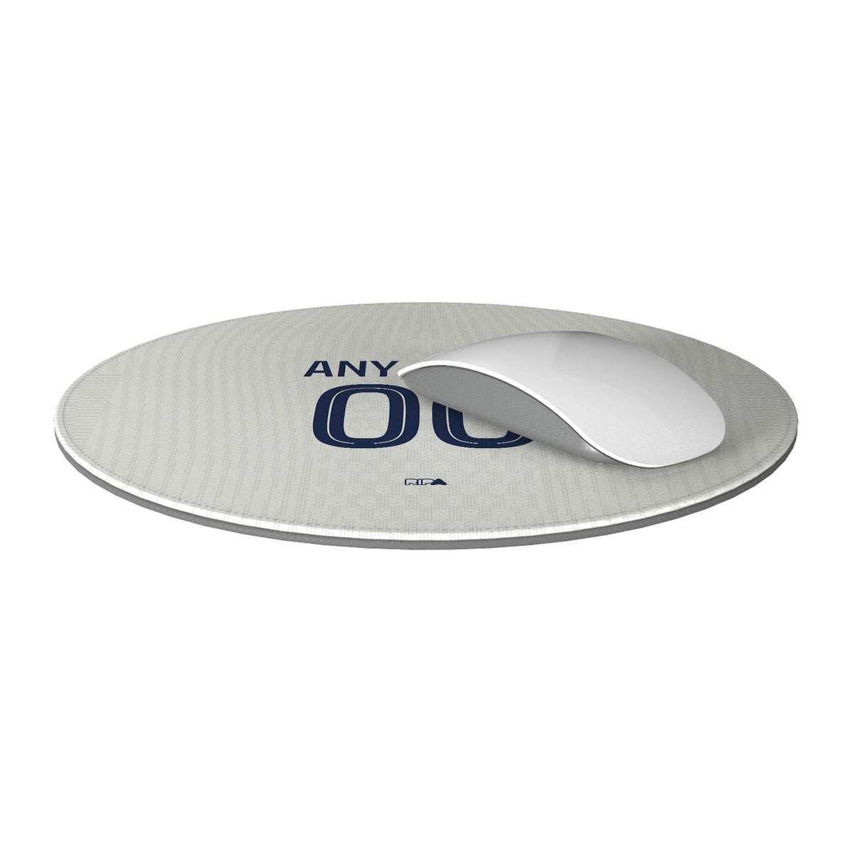 Mouse pad with the Paris Saint Germain 2025-26 Away football shirt design by RIPA Football