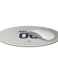 Mouse pad with the Paris Saint Germain 2025-26 Away football shirt design by RIPA Football