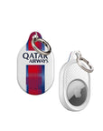 AirTag holder with the Paris Saint Germain 2026-27 Away football shirt design by RIPA Football