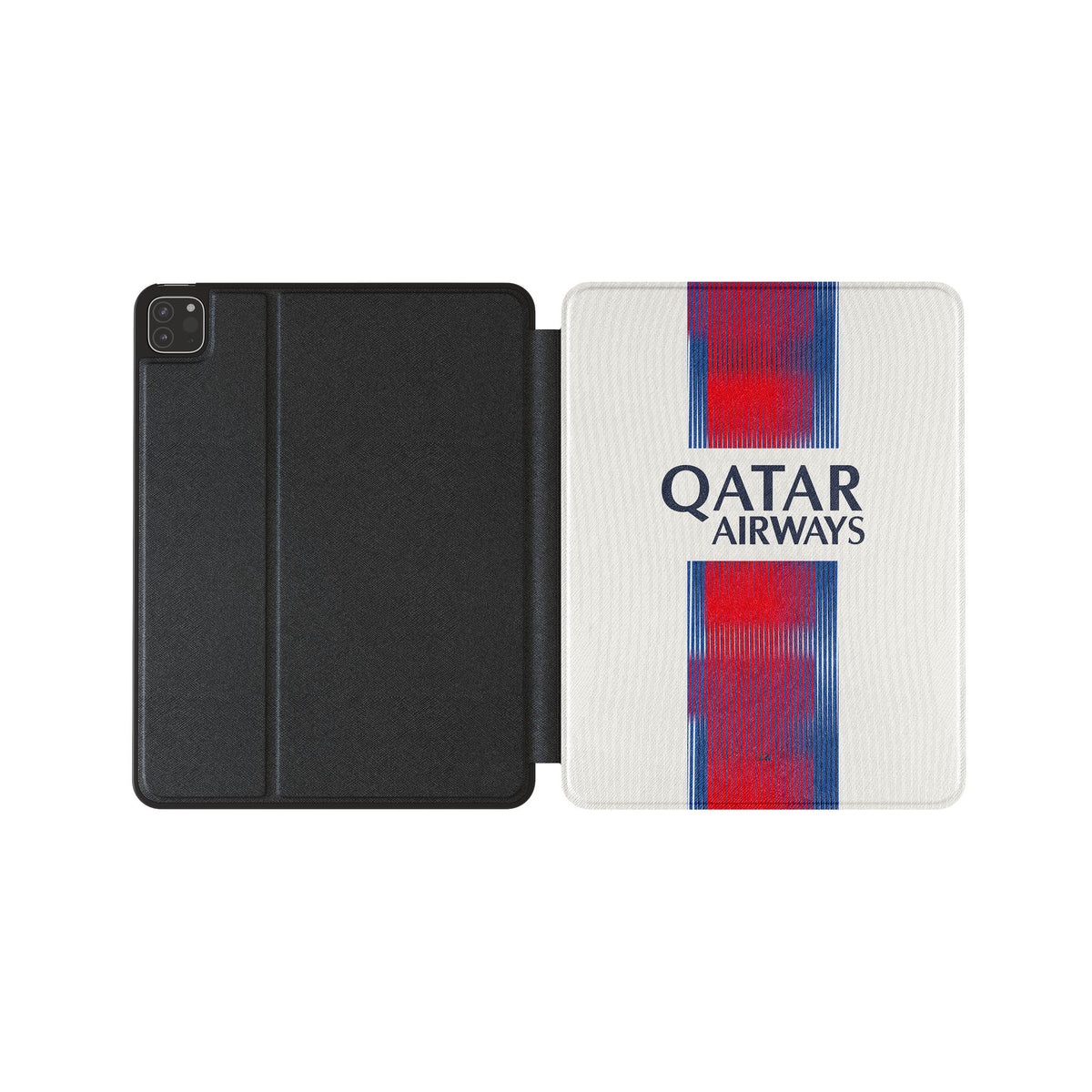 iPad case with the Paris Saint Germain 2026-27 Away football shirt design by RIPA Football