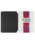 iPad case with the Paris Saint Germain 2026-27 Away football shirt design by RIPA Football