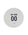 Mouse pad with the Paris Saint Germain 2026-27 Away football shirt design by RIPA Football