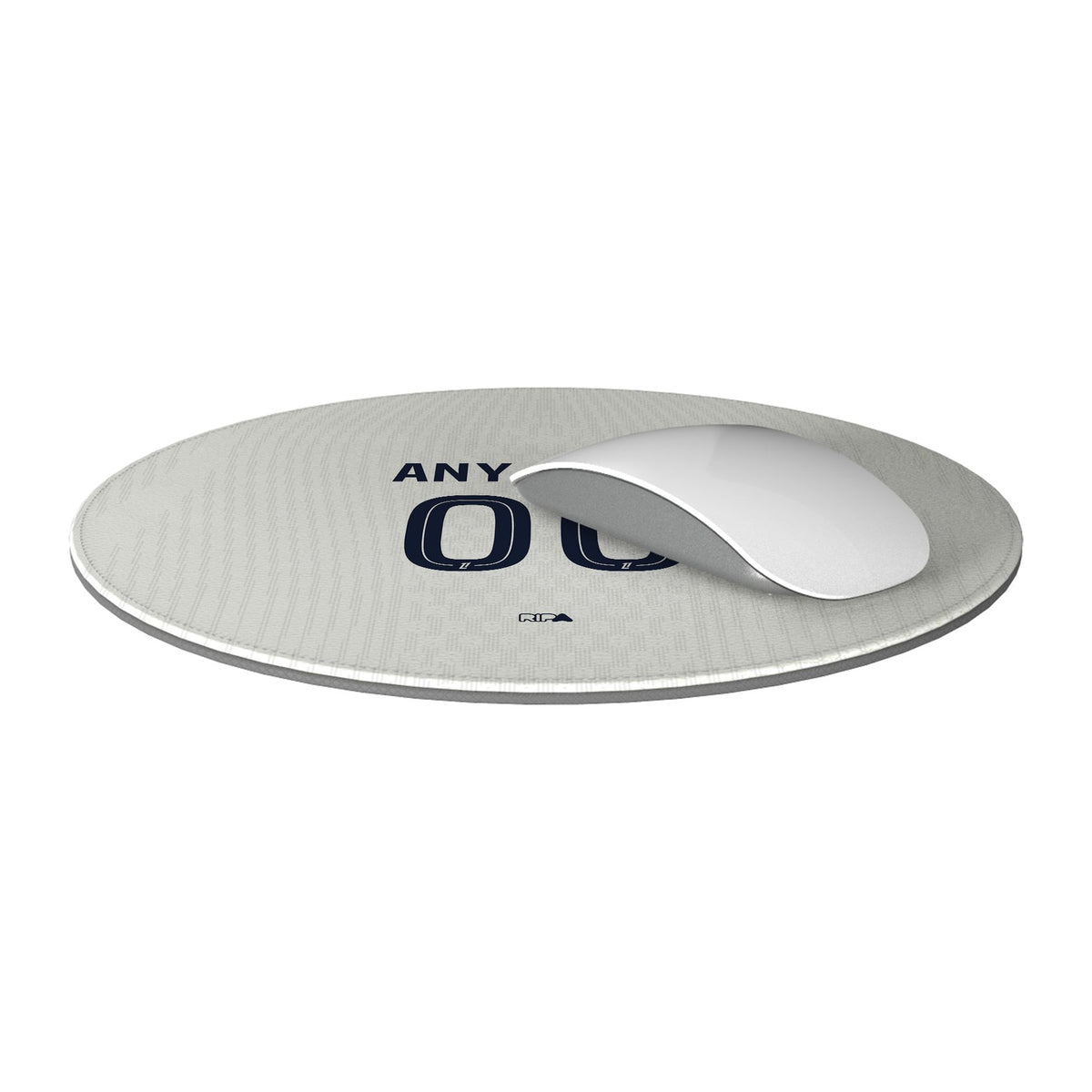 Mouse pad with the Paris Saint Germain 2026-27 Away football shirt design by RIPA Football