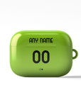 AirPods case with the Parma 2025-26 Goalkeeper football shirt design by RIPA Football