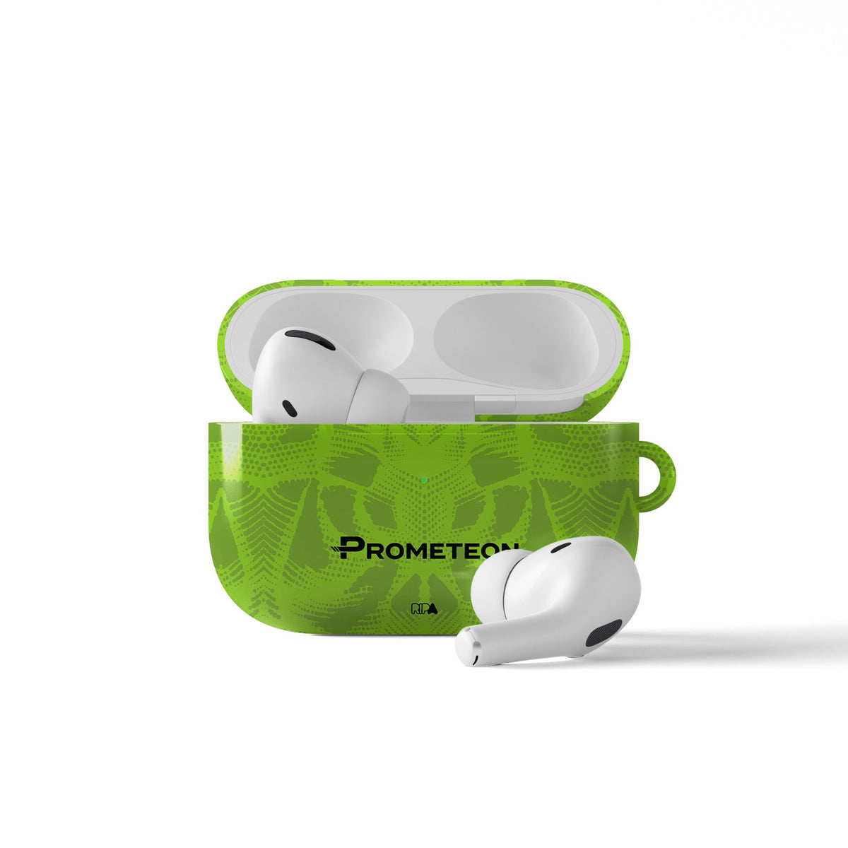 AirPods case with the Parma 2025-26 Goalkeeper football shirt design by RIPA Football