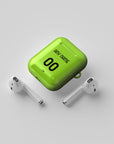 AirPods case with the Parma 2025-26 Goalkeeper football shirt design by RIPA Football