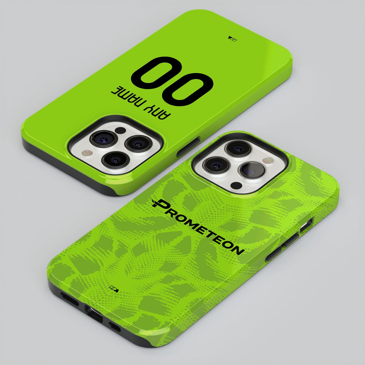 Phone case with the Parma 2025-26 Goalkeeper football shirt design by RIPA Football
