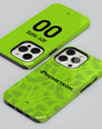 Phone case with the Parma 2025-26 Goalkeeper football shirt design by RIPA Football