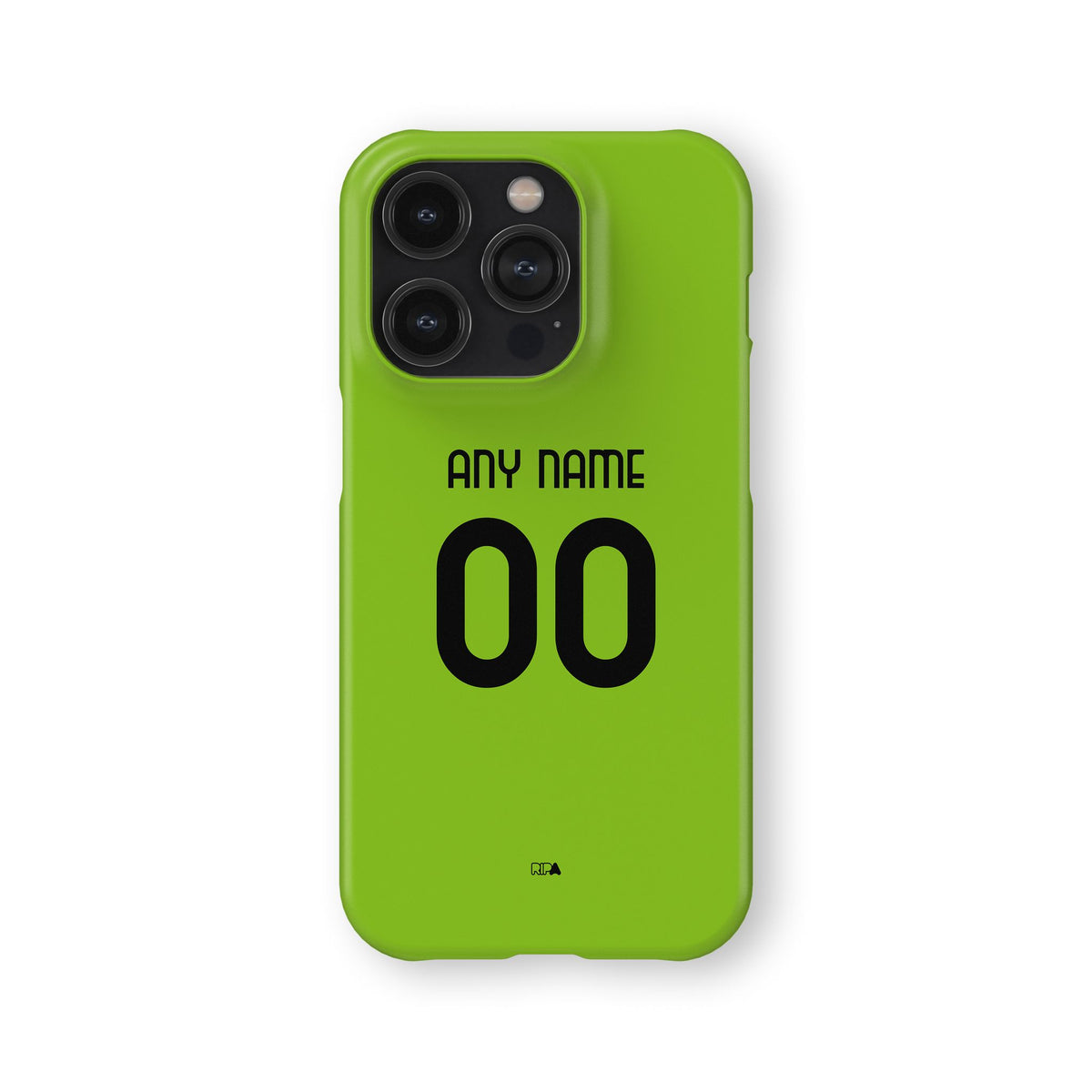 Phone case with the Parma 2025-26 Goalkeeper football shirt design by RIPA Football