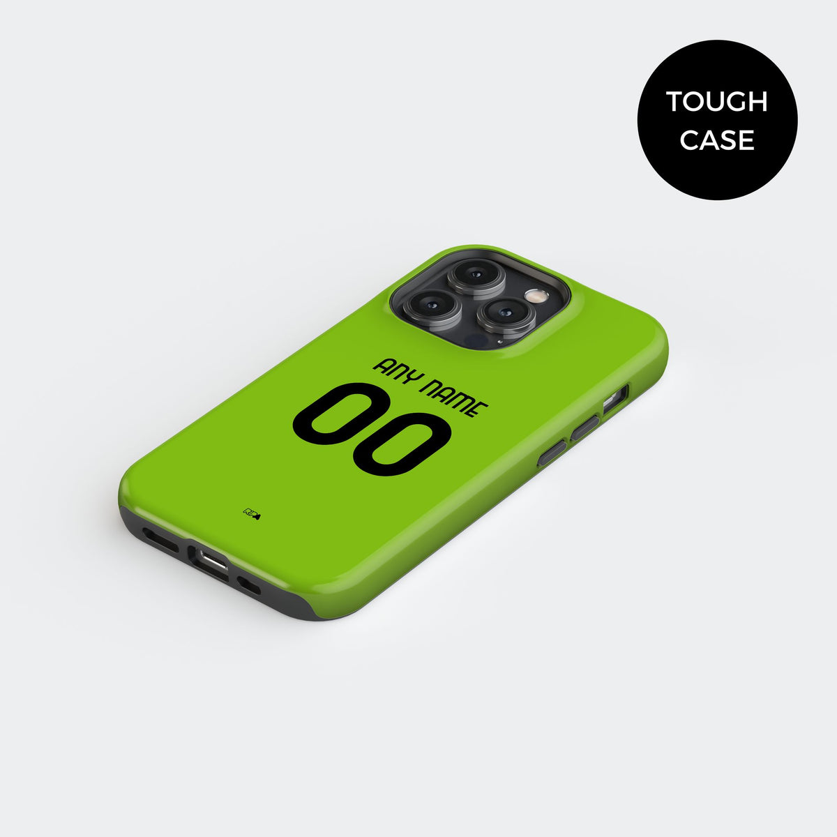Phone case with the Parma 2025-26 Goalkeeper football shirt design by RIPA Football