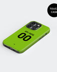 Phone case with the Parma 2025-26 Goalkeeper football shirt design by RIPA Football