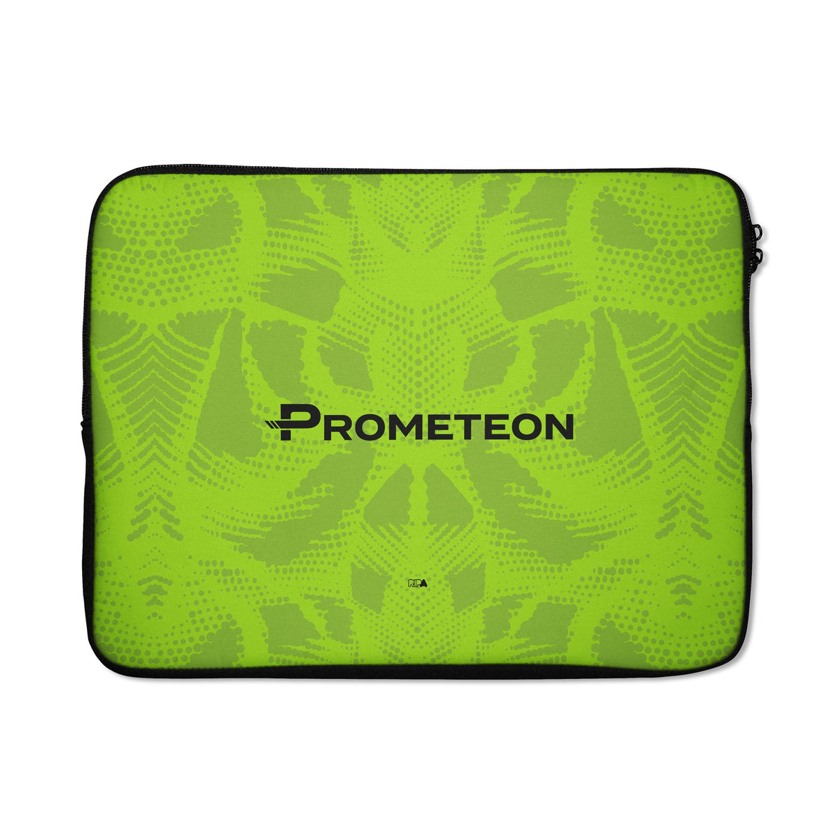 Laptop sleeve with the Parma 2025-26 Goalkeeper football shirt design by RIPA Football