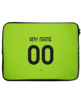 Laptop sleeve with the Parma 2025-26 Goalkeeper football shirt design by RIPA Football