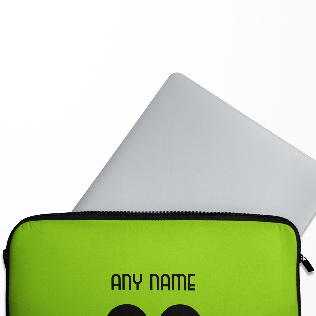 Laptop sleeve with the Parma 2025-26 Goalkeeper football shirt design by RIPA Football
