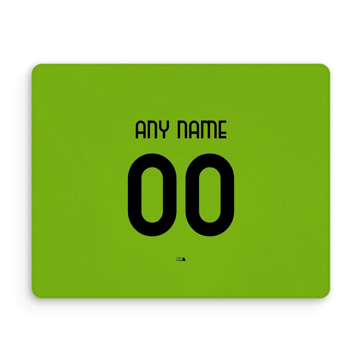Mouse pad with the Parma 2025-26 Goalkeeper football shirt design by RIPA Football