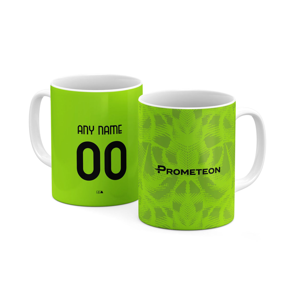 Mug with the Parma 2025-26 Goalkeeper football shirt design by RIPA Football