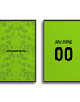 Print with the Parma 2025-26 Goalkeeper football shirt design by RIPA Football