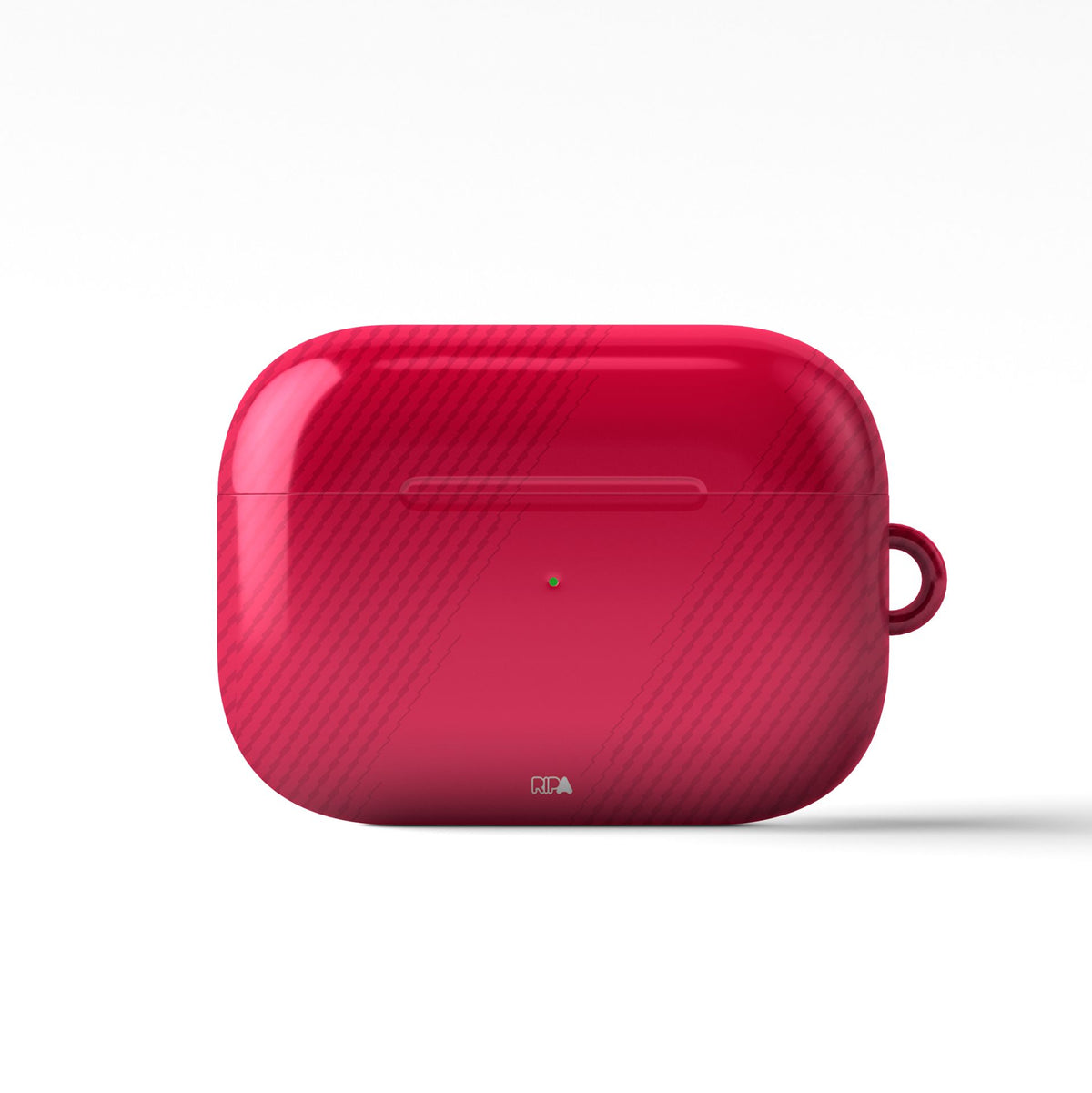 AirPods case with the Persija 2026-27 Home football shirt design by RIPA Football