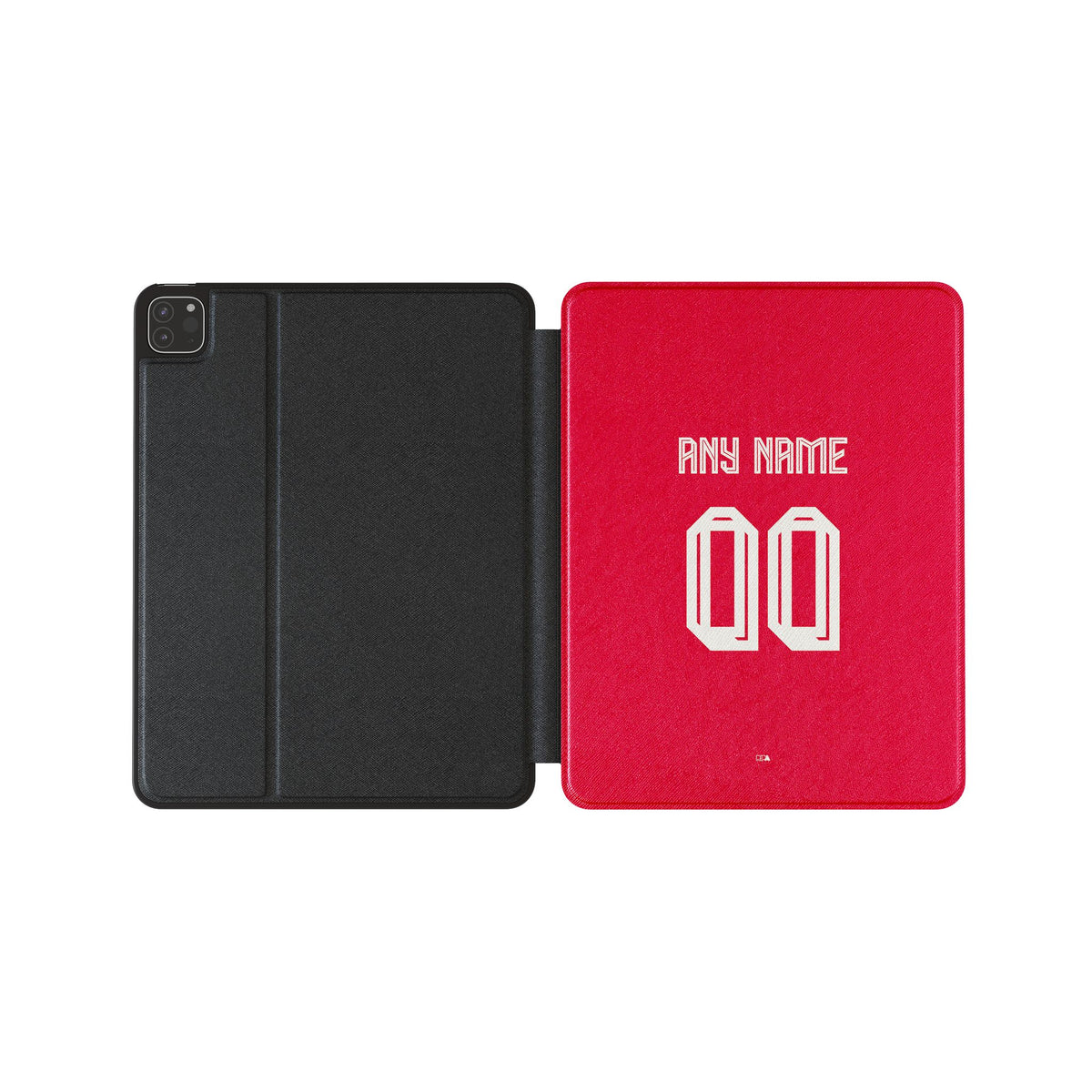 iPad case with the Persija 2026-27 Home football shirt design by RIPA Football