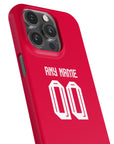 Phone case with the Persija 2026-27 Home football shirt design by RIPA Football