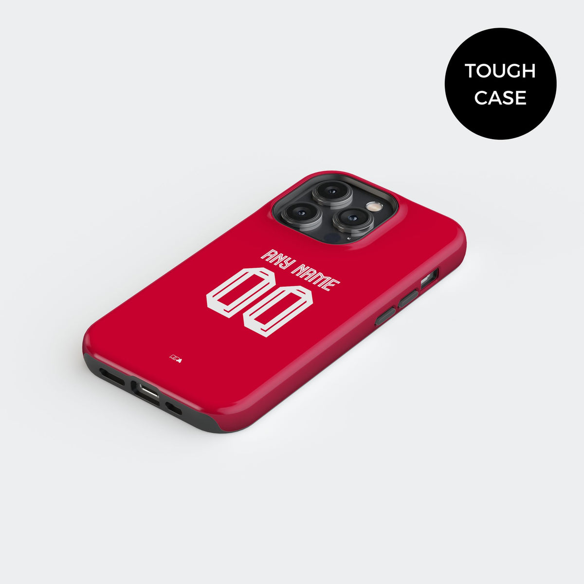 Phone case with the Persija 2026-27 Home football shirt design by RIPA Football