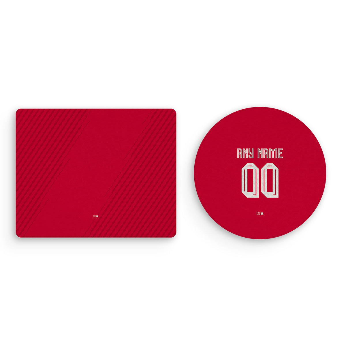 Mouse pad with the Persija 2026-27 Home football shirt design by RIPA Football