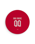 Mouse pad with the Persija 2026-27 Home football shirt design by RIPA Football