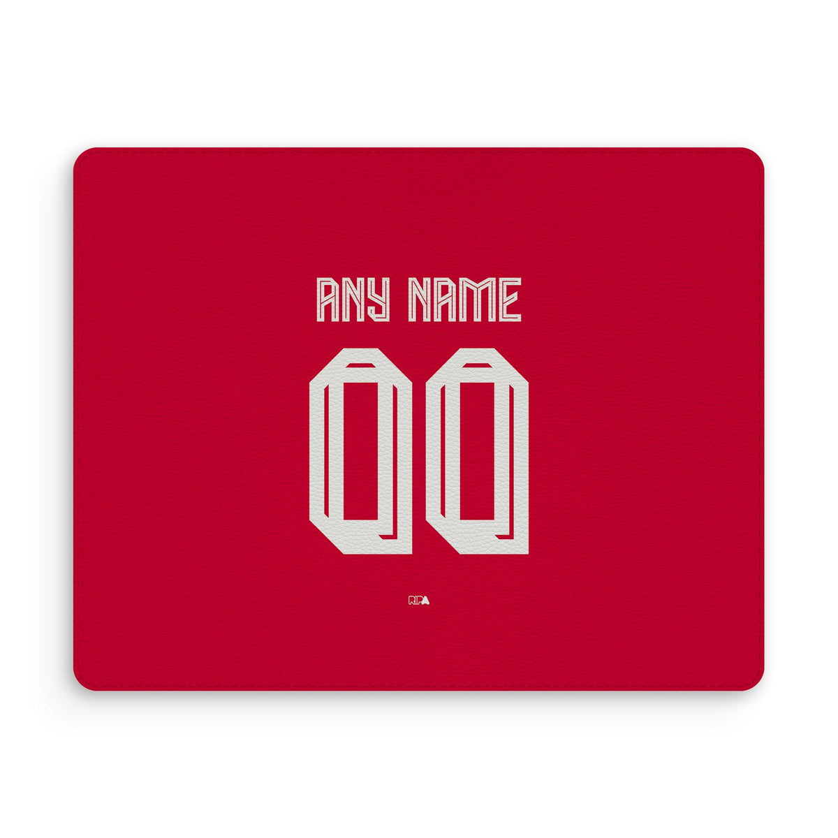 Mouse pad with the Persija 2026-27 Home football shirt design by RIPA Football
