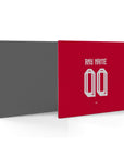 Mouse pad with the Persija 2026-27 Home football shirt design by RIPA Football