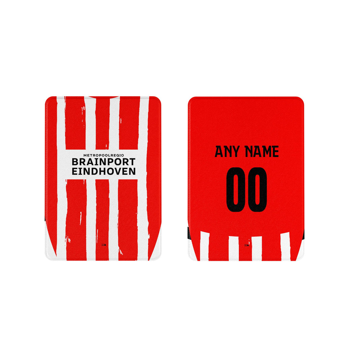 iPad case with the PSV 2024-25 Home football shirt design by RIPA Football