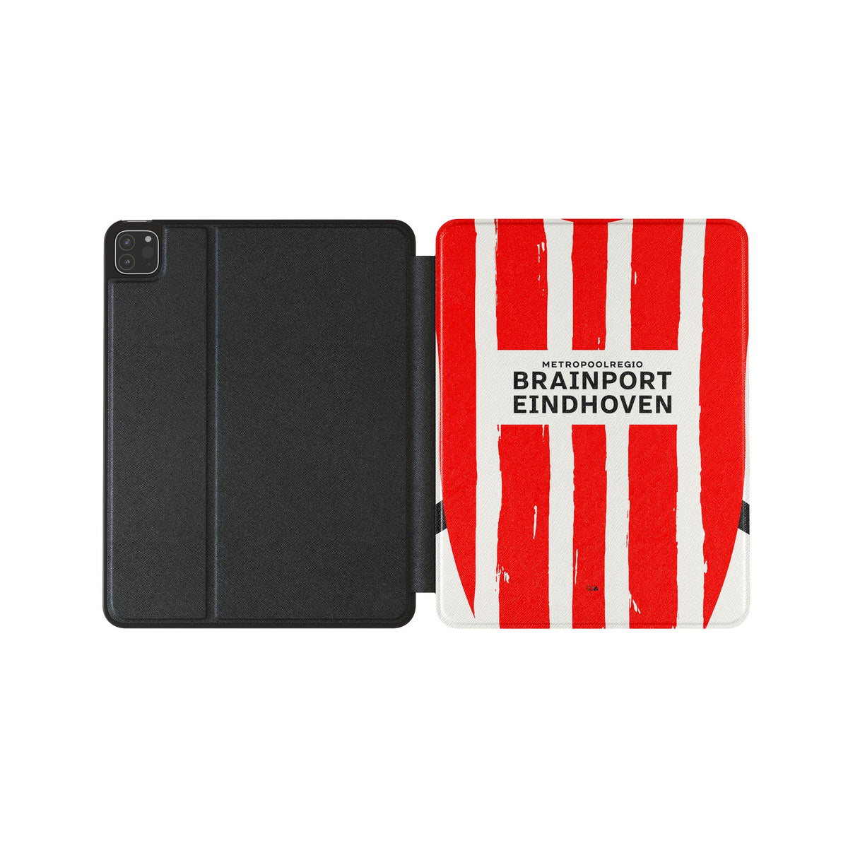 iPad case with the PSV 2024-25 Home football shirt design by RIPA Football
