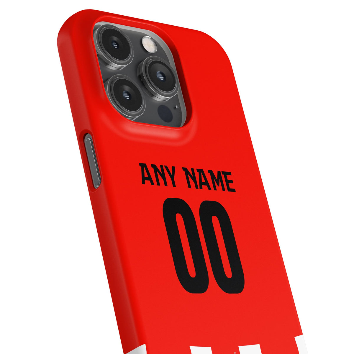 Phone case with the PSV 2024-25 Home football shirt design by RIPA Football