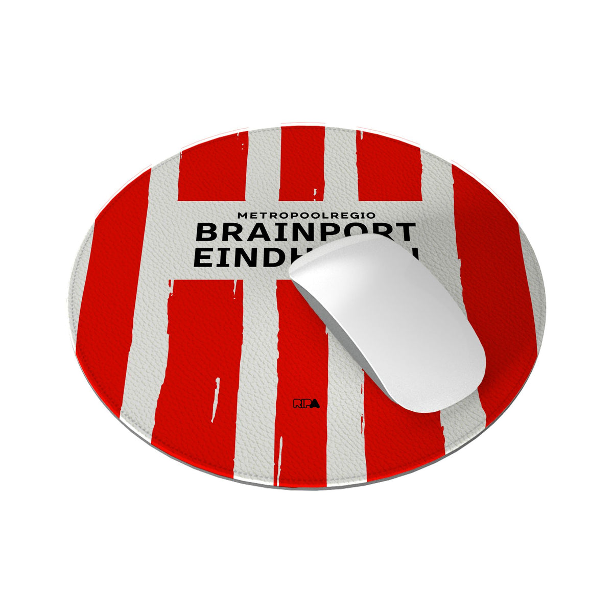 Mouse pad with the PSV 2024-25 Home football shirt design by RIPA Football
